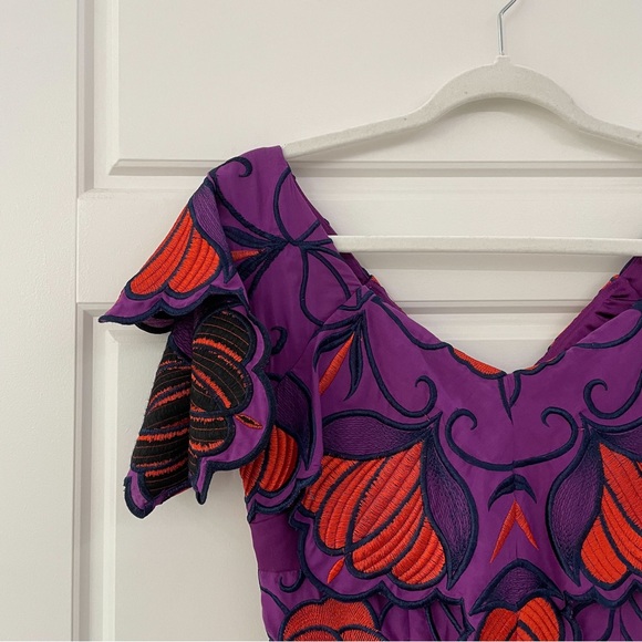 Alice McCall Ms Rose Embroidered Floral Mini Dress - Picture 9 of 9